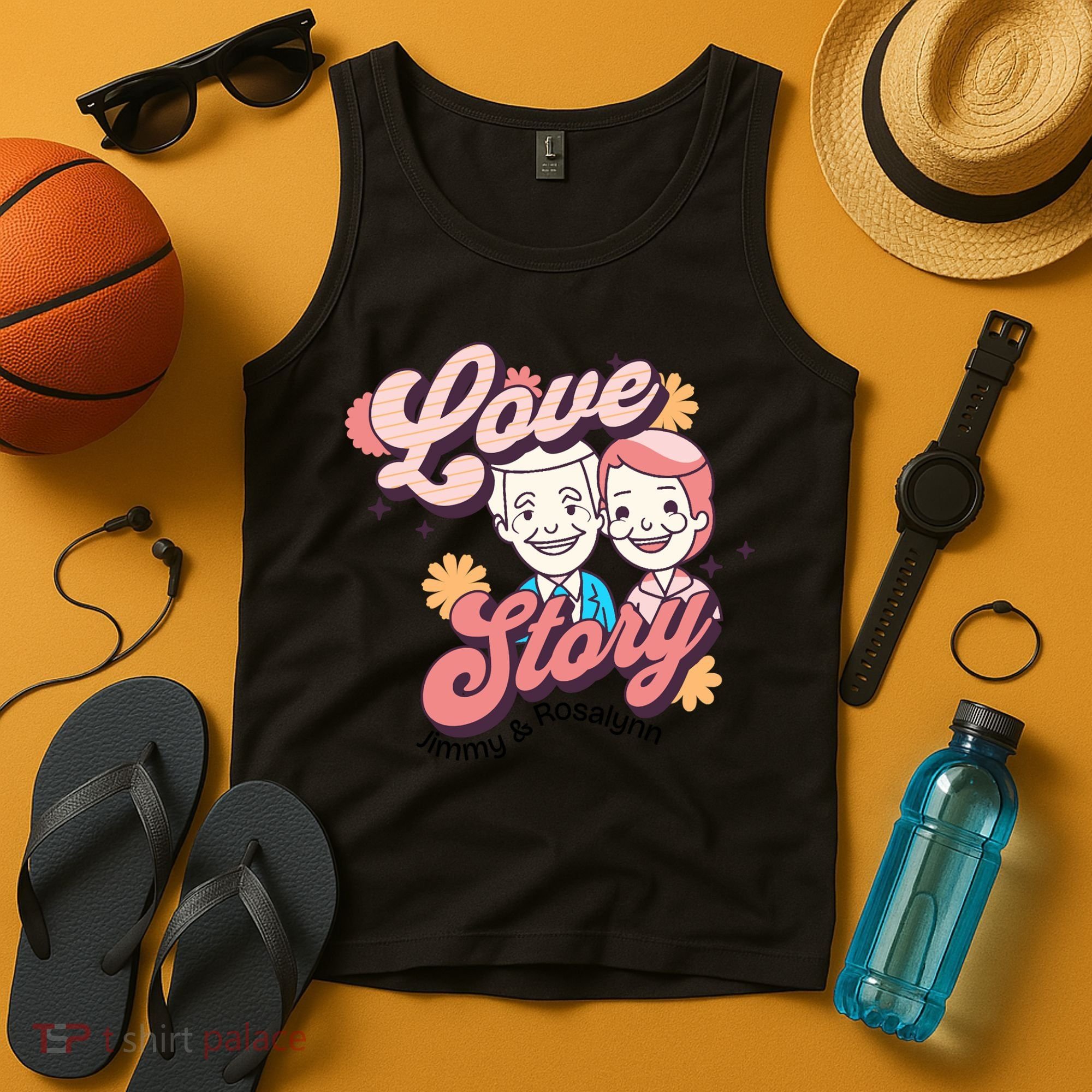 Jimmy & Rosalynn Carter Love Story Tank Top