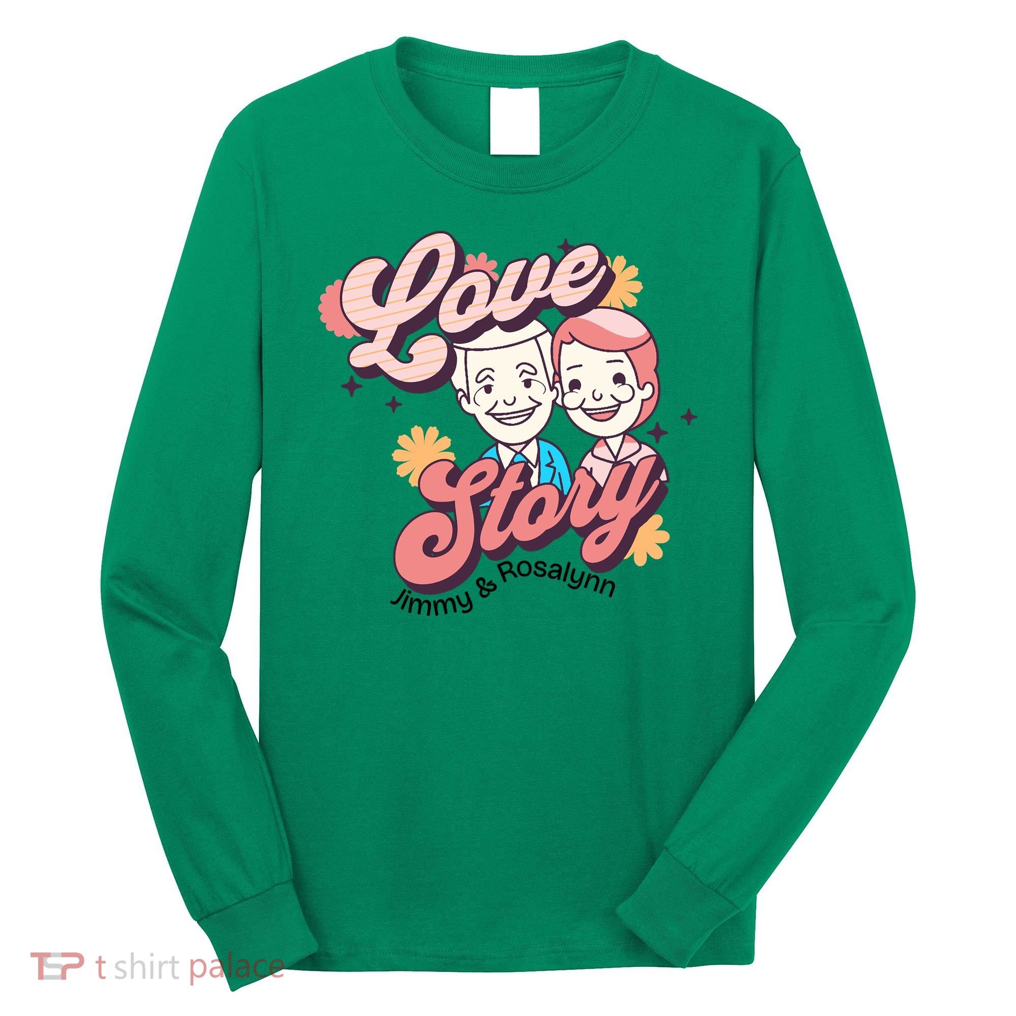 Jimmy & Rosalynn Carter Love Story Long Sleeve Shirt