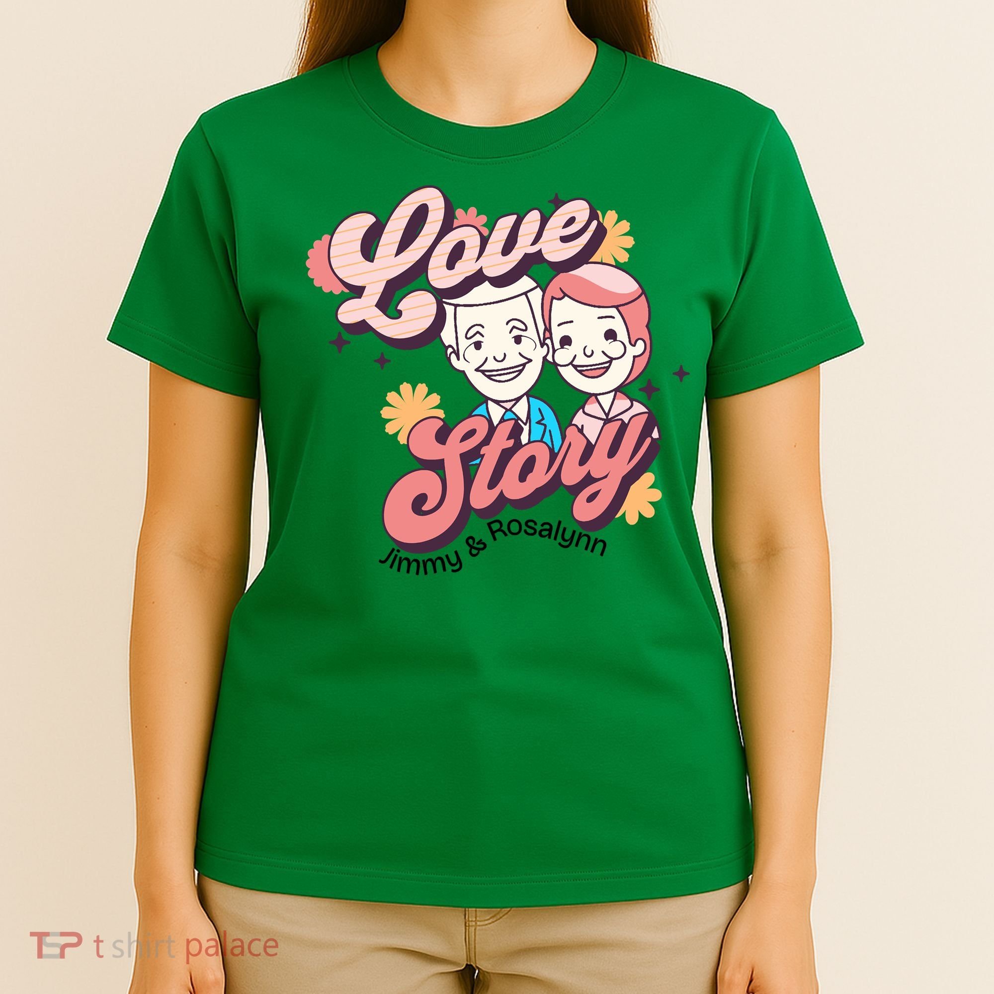 Jimmy & Rosalynn Carter Love Story T-Shirt