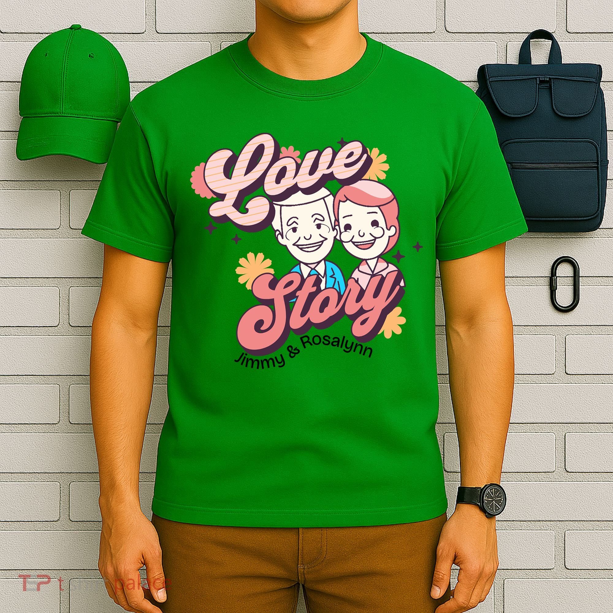 Jimmy & Rosalynn Carter Love Story T-Shirt