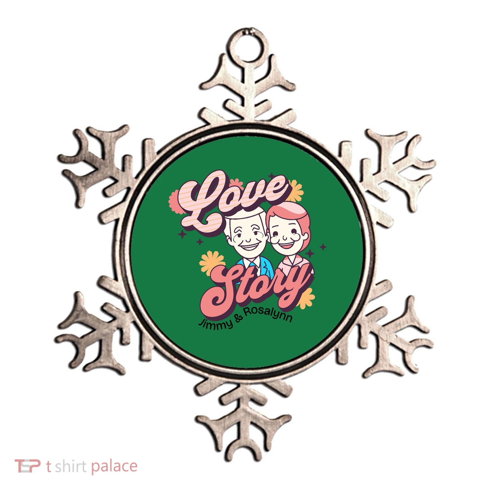 Jimmy & Rosalynn Carter Love Story Ornament