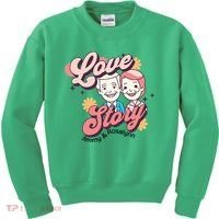 Jimmy & Rosalynn Carter Love Story Kids Sweatshirt thumb 0