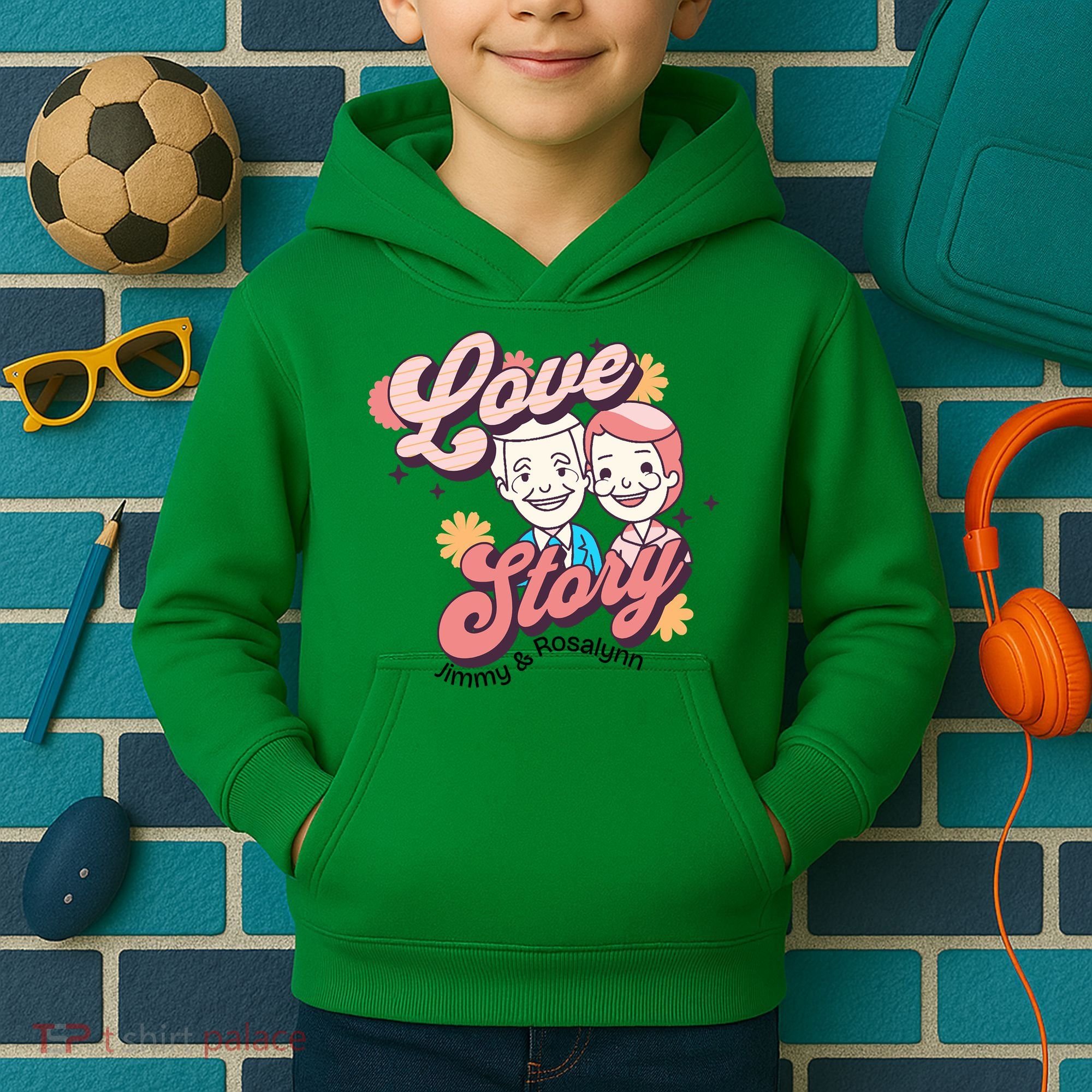 Jimmy & Rosalynn Carter Love Story Kids Hoodie