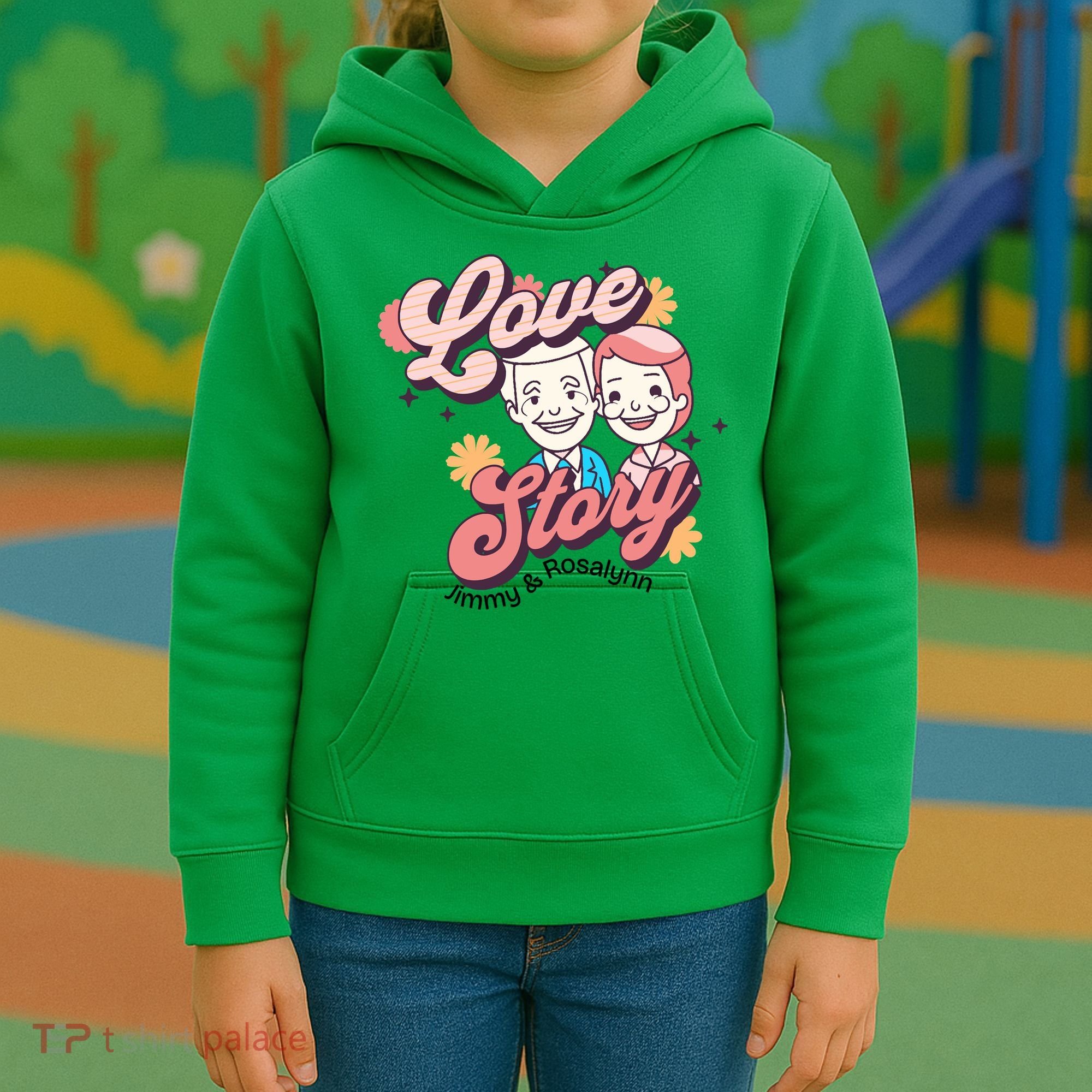 Jimmy & Rosalynn Carter Love Story Kids Hoodie