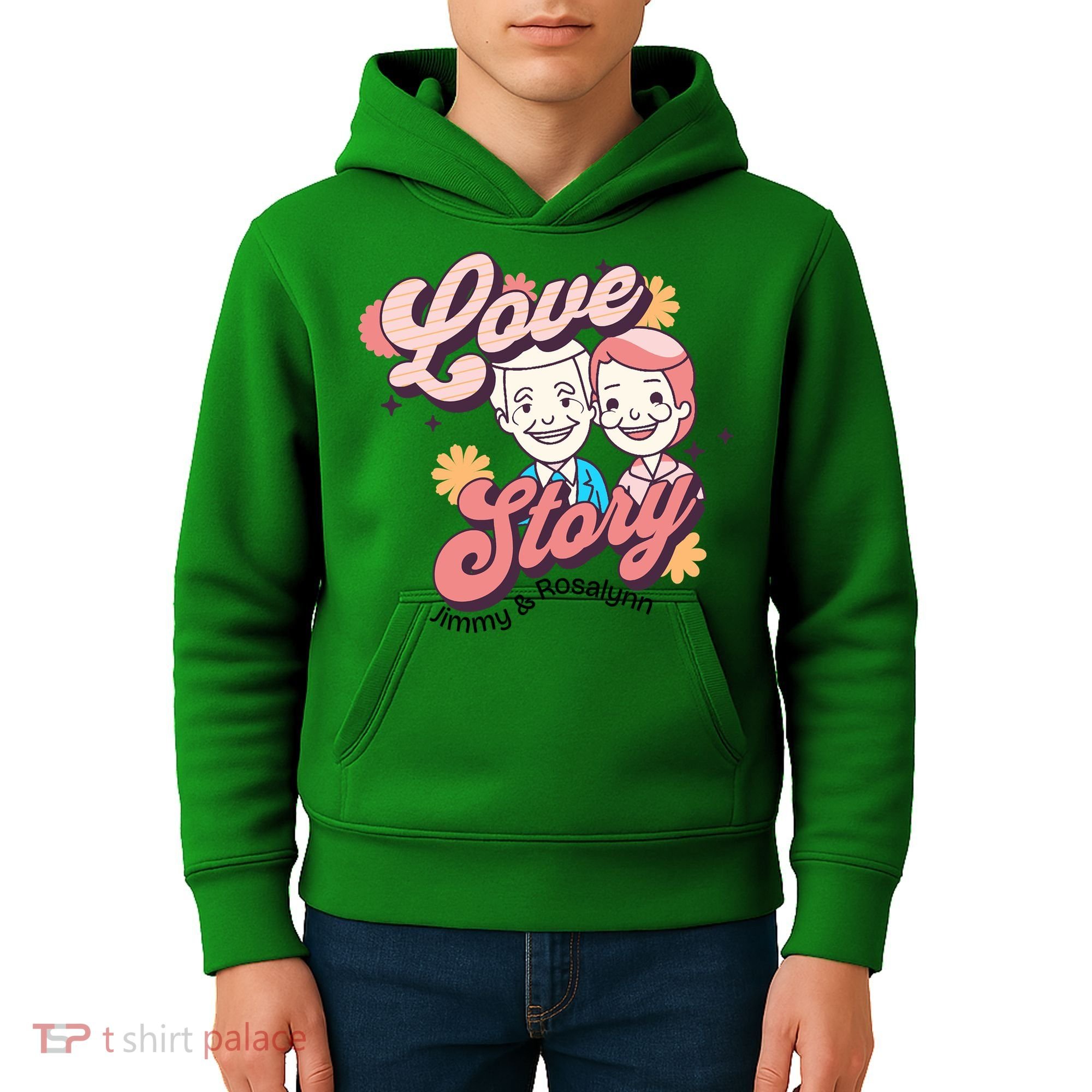 Jimmy & Rosalynn Carter Love Story Kids Hoodie