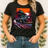 Japanese Retro Car Racing Drifting Art JDM Legend Tuning Women's T-Shirt thumb 2