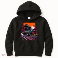 Japanese Retro Car Racing Drifting Art JDM Legend Tuning Kids Hoodie thumb 0