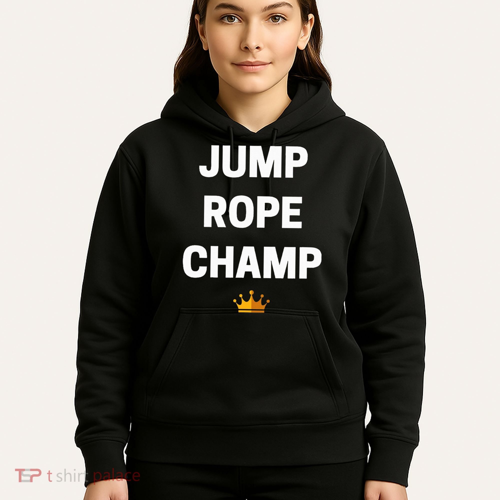 Jump Rope Champ Funny Jump Rope Hoodie