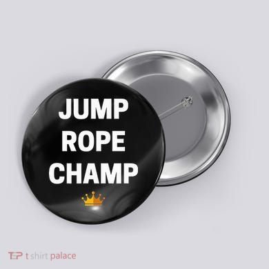 Jump Rope Champ Funny Jump Rope Button
