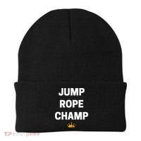 Jump Rope Champ Funny Jump Rope Beanie thumb 0