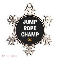 Jump Rope Champ Funny Jump Rope Ornament thumb 0