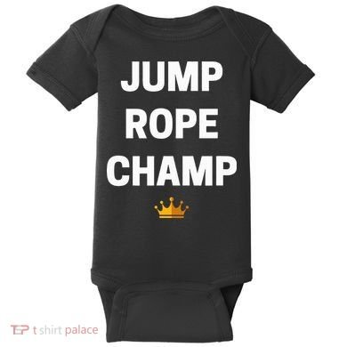 Jump Rope Champ Funny Jump Rope Baby Bodysuit