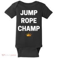 Jump Rope Champ Funny Jump Rope Baby Bodysuit thumb 0