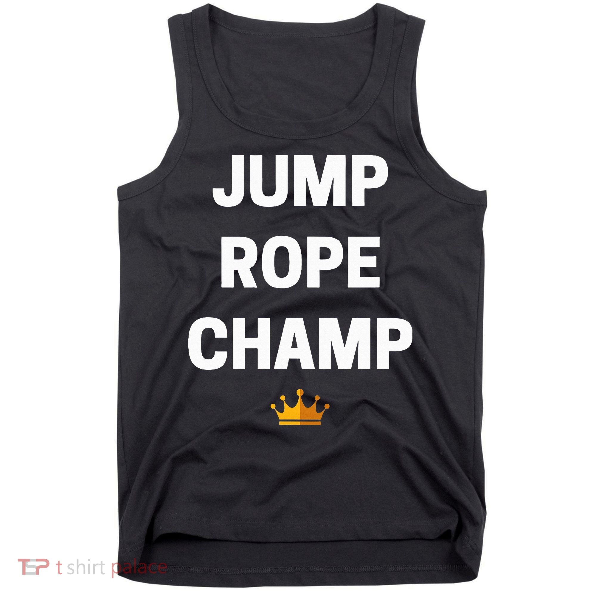 Jump Rope Champ Funny Jump Rope Tank Top