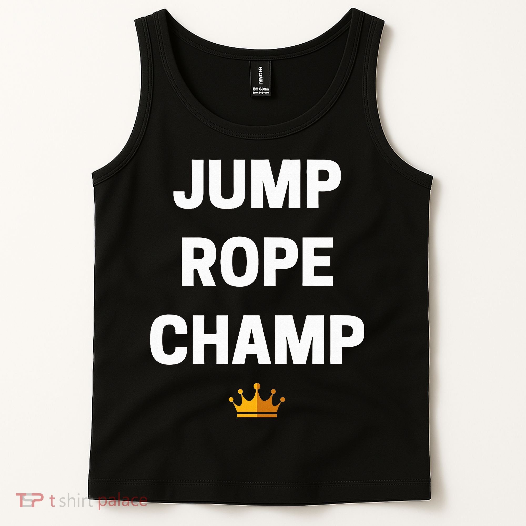 Jump Rope Champ Funny Jump Rope Tank Top