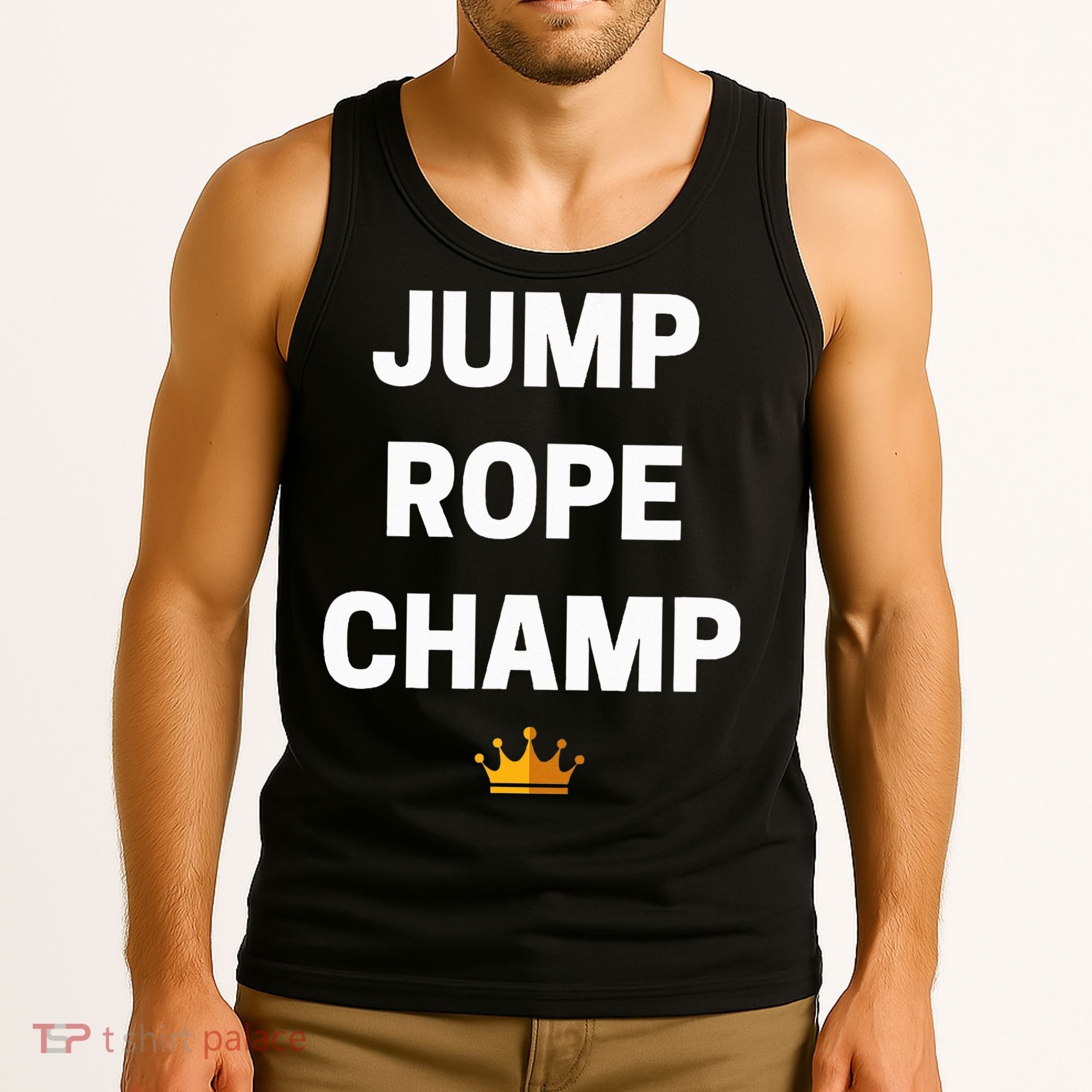 Jump Rope Champ Funny Jump Rope Tank Top