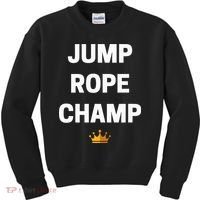 Jump Rope Champ Funny Jump Rope Kids Sweatshirt thumb 0