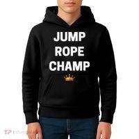 Jump Rope Champ Funny Jump Rope Kids Hoodie thumb 4