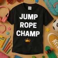 Jump Rope Champ Funny Jump Rope Kids T-Shirt thumb 3
