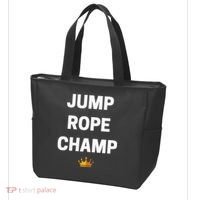 Jump Rope Champ Funny Jump Rope Tote Bag thumb 3