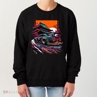 Japanese Retro Car Racing Drifting Art Jdm Legend Tuning Gift Women's Sweatshirt thumb 0