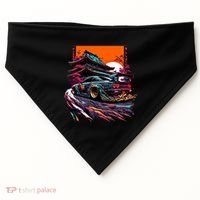 Japanese Retro Car Racing Drifting Art Jdm Legend Tuning Gift USA-Made Doggie Bandana thumb 0
