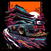 Japanese Retro Car Racing Drifting Art Jdm Legend Tuning Gift Coffee Mug thumb 5