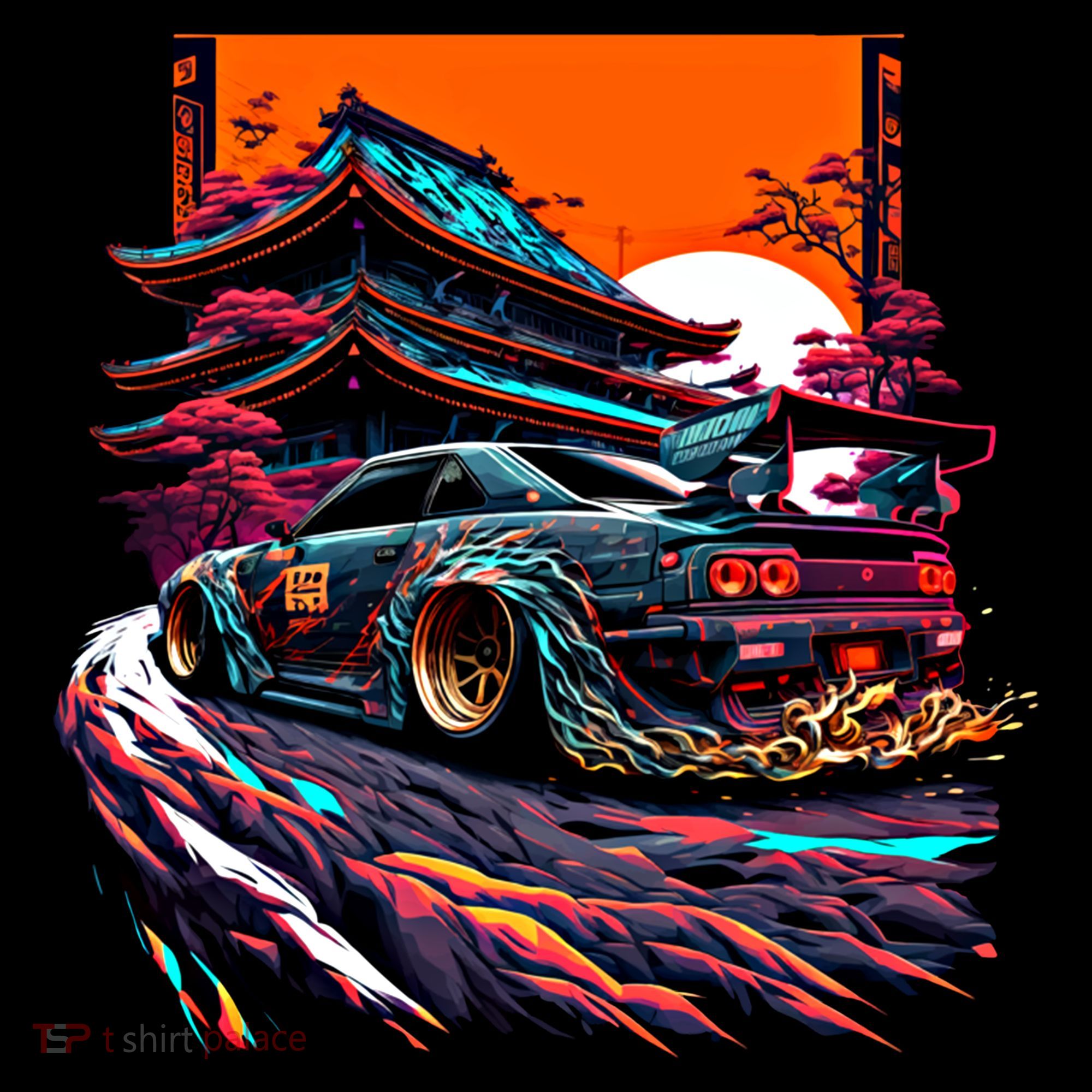 Japanese Retro Car Racing Drifting Art Jdm Legend Tuning Gift Coffee Mug