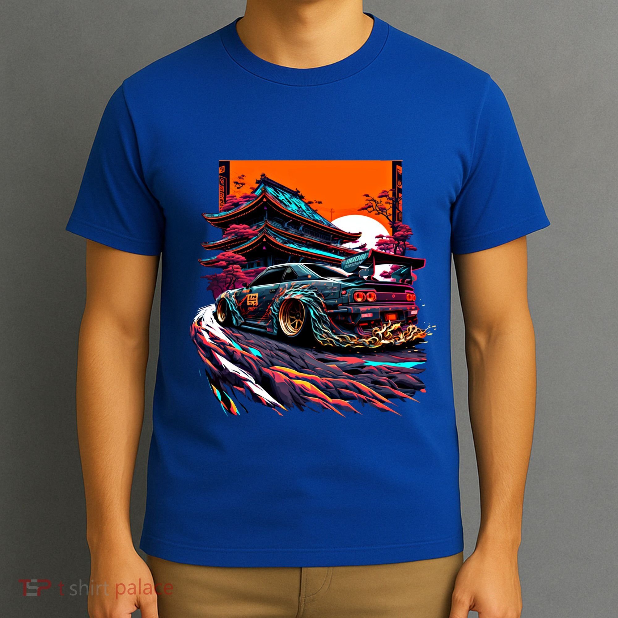 Japanese Retro Car Racing Drifting Art Jdm Legend Tuning Gift T-Shirt