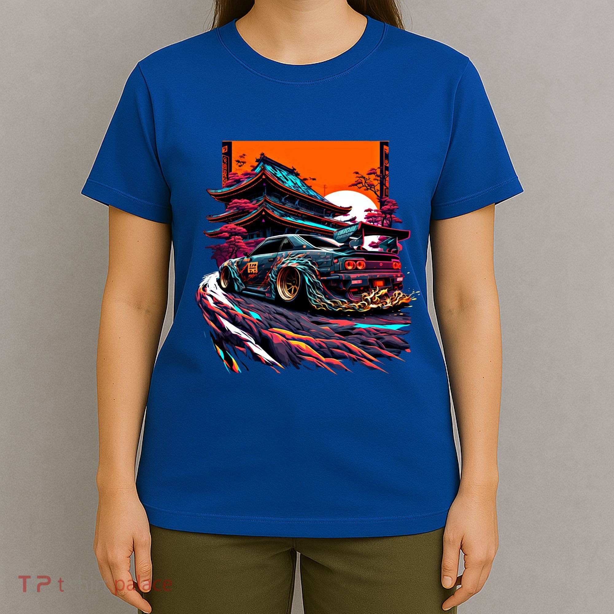 Japanese Retro Car Racing Drifting Art Jdm Legend Tuning Gift T-Shirt
