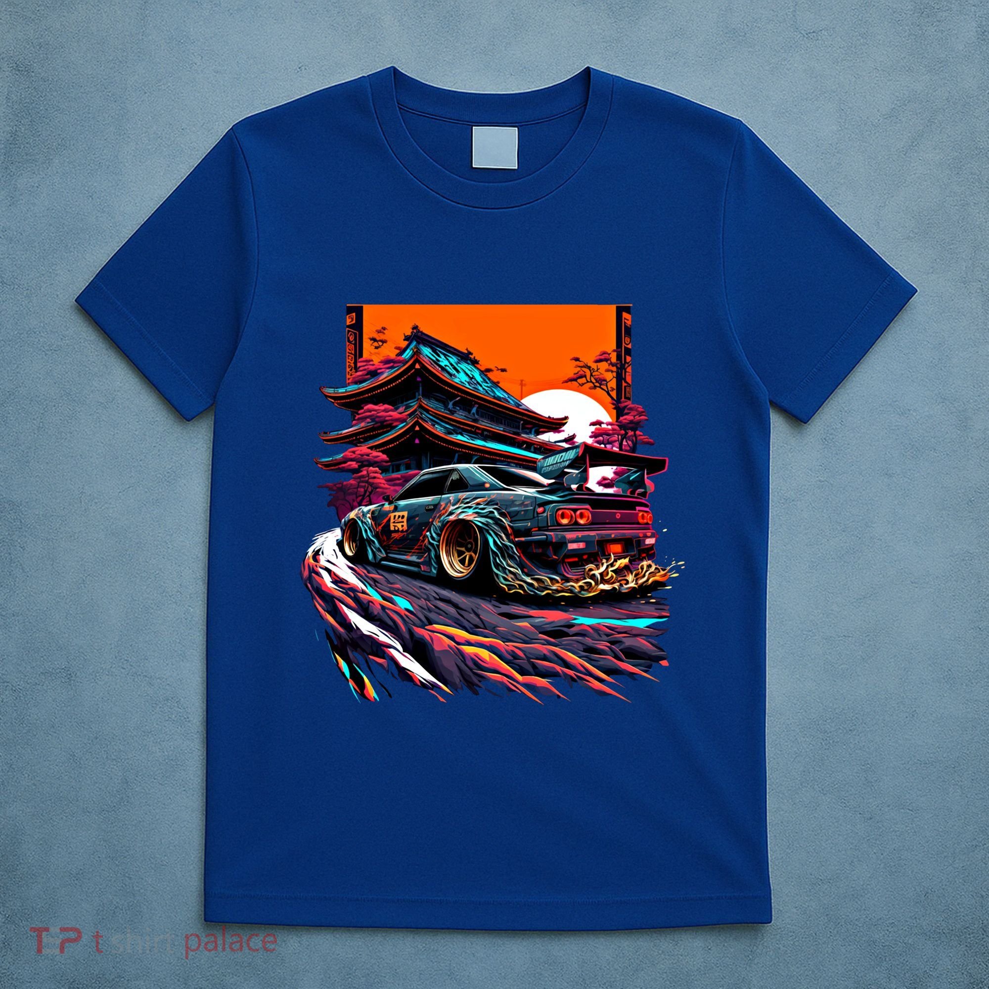 Japanese Retro Car Racing Drifting Art Jdm Legend Tuning Gift T-Shirt
