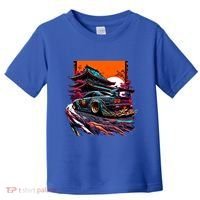 Japanese Retro Car Racing Drifting Art Jdm Legend Tuning Gift Toddler T-Shirt thumb 0