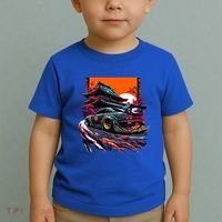 Japanese Retro Car Racing Drifting Art Jdm Legend Tuning Gift Toddler T-Shirt thumb 2