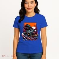 Japanese Retro Car Racing Drifting Art Jdm Legend Tuning Gift Women's T-Shirt thumb 4