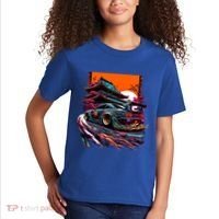 Japanese Retro Car Racing Drifting Art Jdm Legend Tuning Gift Kids T-Shirt thumb 2