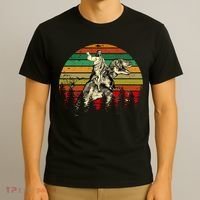 Jesus Riding Dinosaur Vintage T-Shirt thumb 3