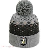 Jessica Rojas Foil Hat Gang The Baniff Cuffed Pom Beanie thumb 0