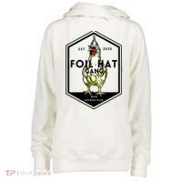 Jessica Rojas Foil Hat Gang Womens Funnel Neck Pullover Hood thumb 0