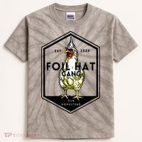 Jessica Rojas Foil Hat Gang Kids Tie-Dye T-Shirt thumb 0