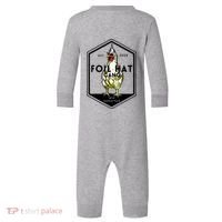 Jessica Rojas Foil Hat Gang Infant Fleece One Piece thumb 0