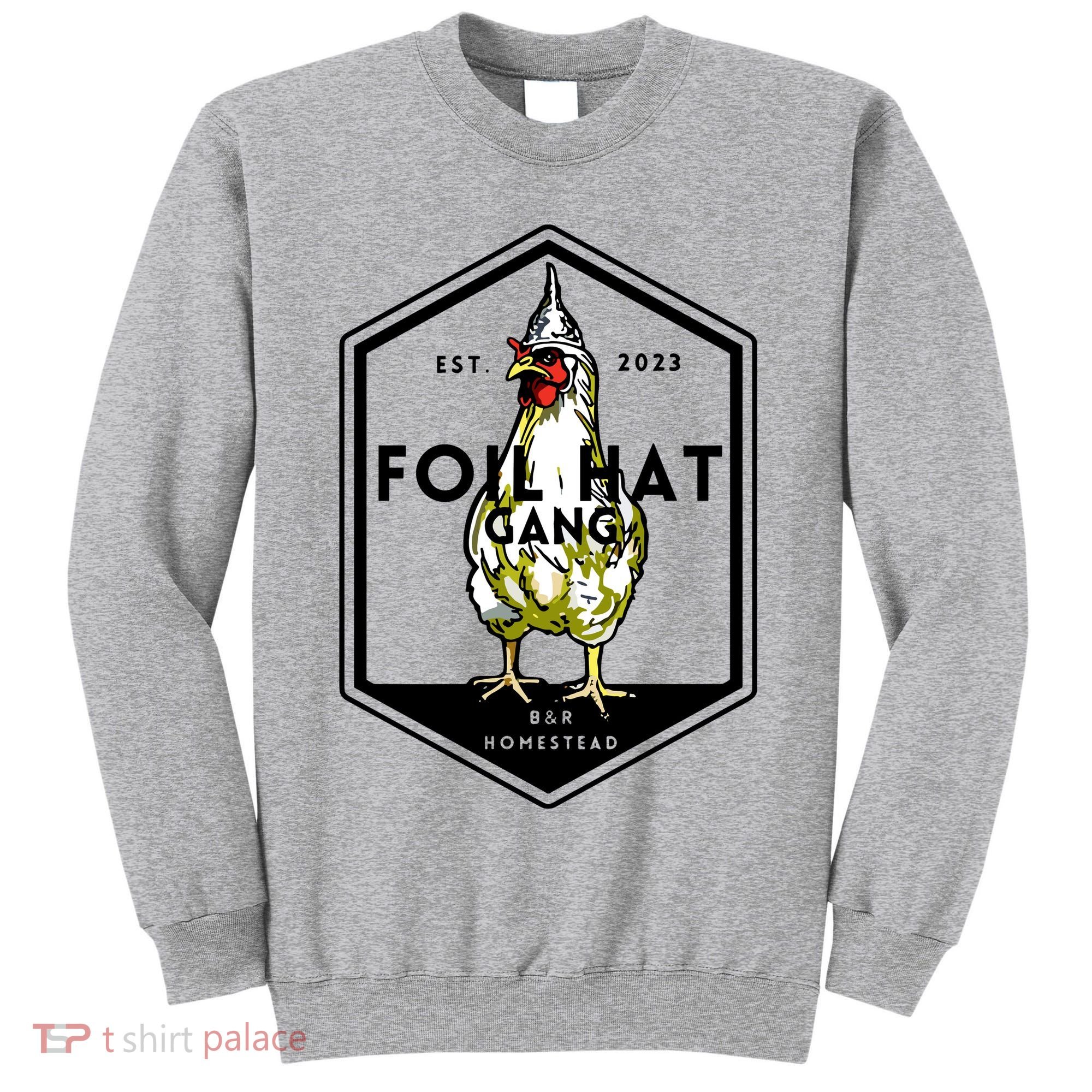 Jessica Rojas Foil Hat Gang Tall Sweatshirt