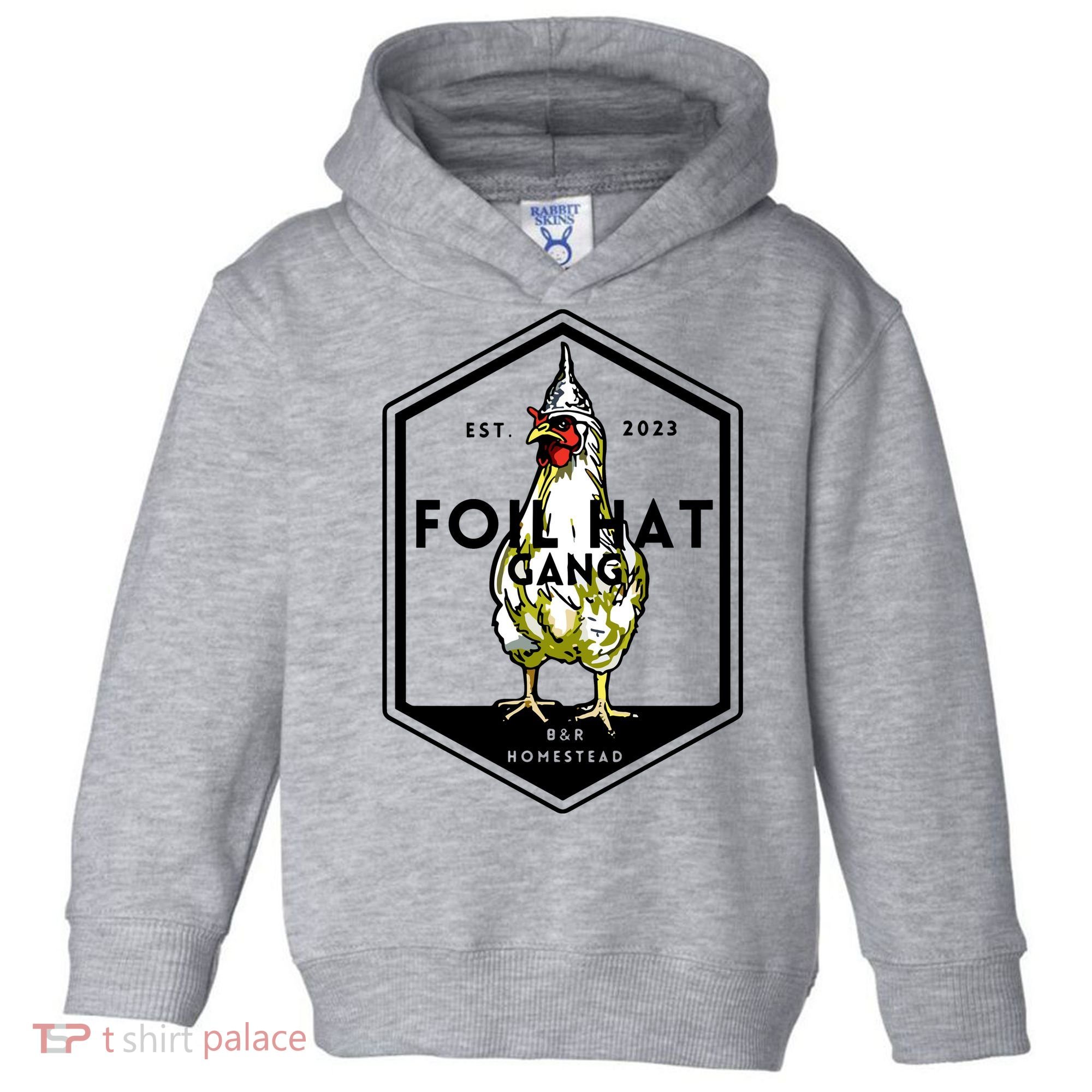 Jessica Rojas Foil Hat Gang Toddler Hoodie
