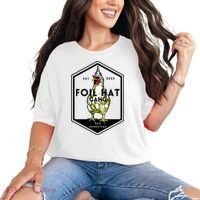 Jessica Rojas Foil Hat Gang Comfort Colors T-Shirt thumb 0