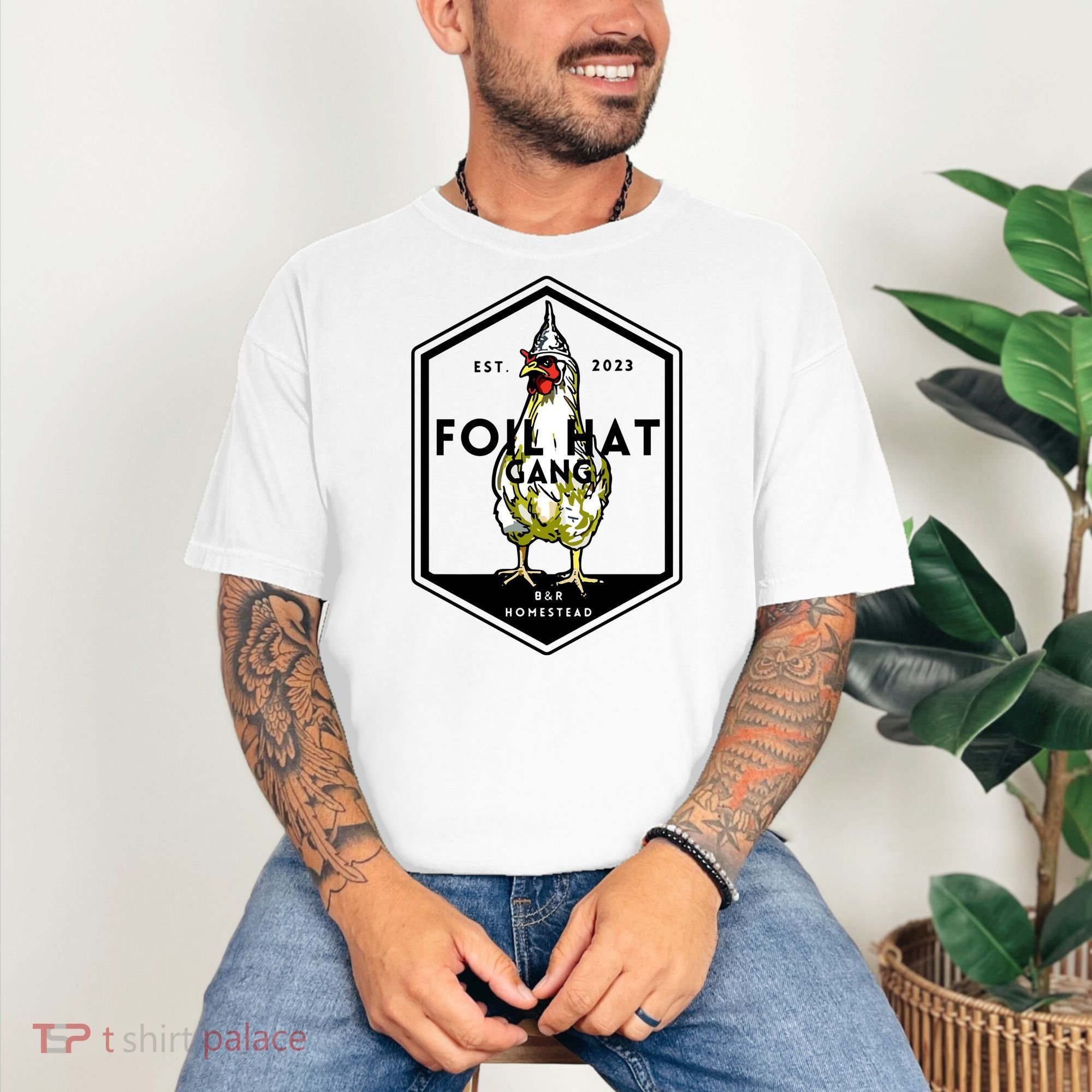 Jessica Rojas Foil Hat Gang Comfort Colors T-Shirt