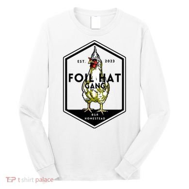 Jessica Rojas Foil Hat Gang Long Sleeve Shirt