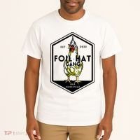 Jessica Rojas Foil Hat Gang Tall T-Shirt thumb 2