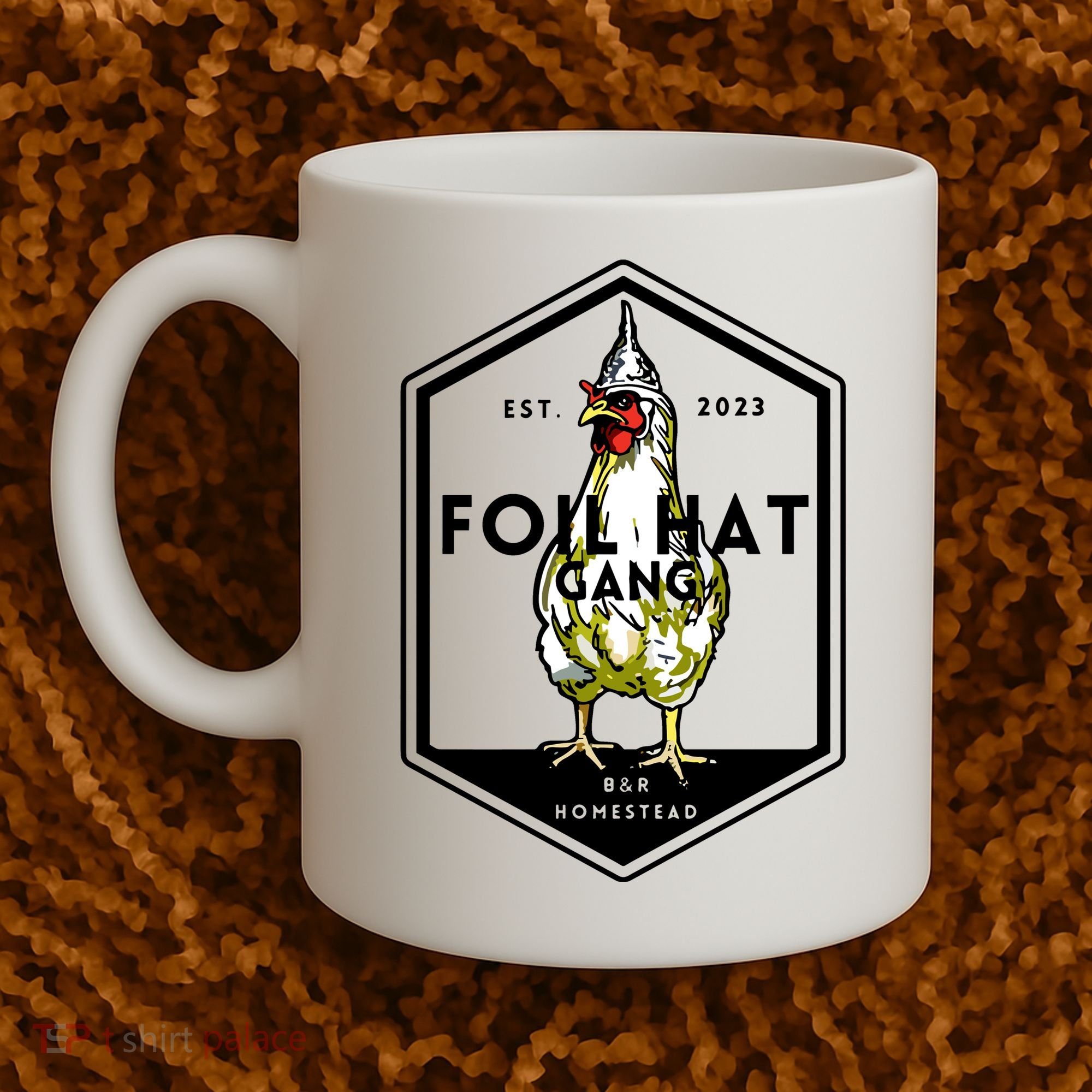 Jessica Rojas Foil Hat Gang Coffee Mug