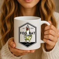 Jessica Rojas Foil Hat Gang Coffee Mug thumb 3