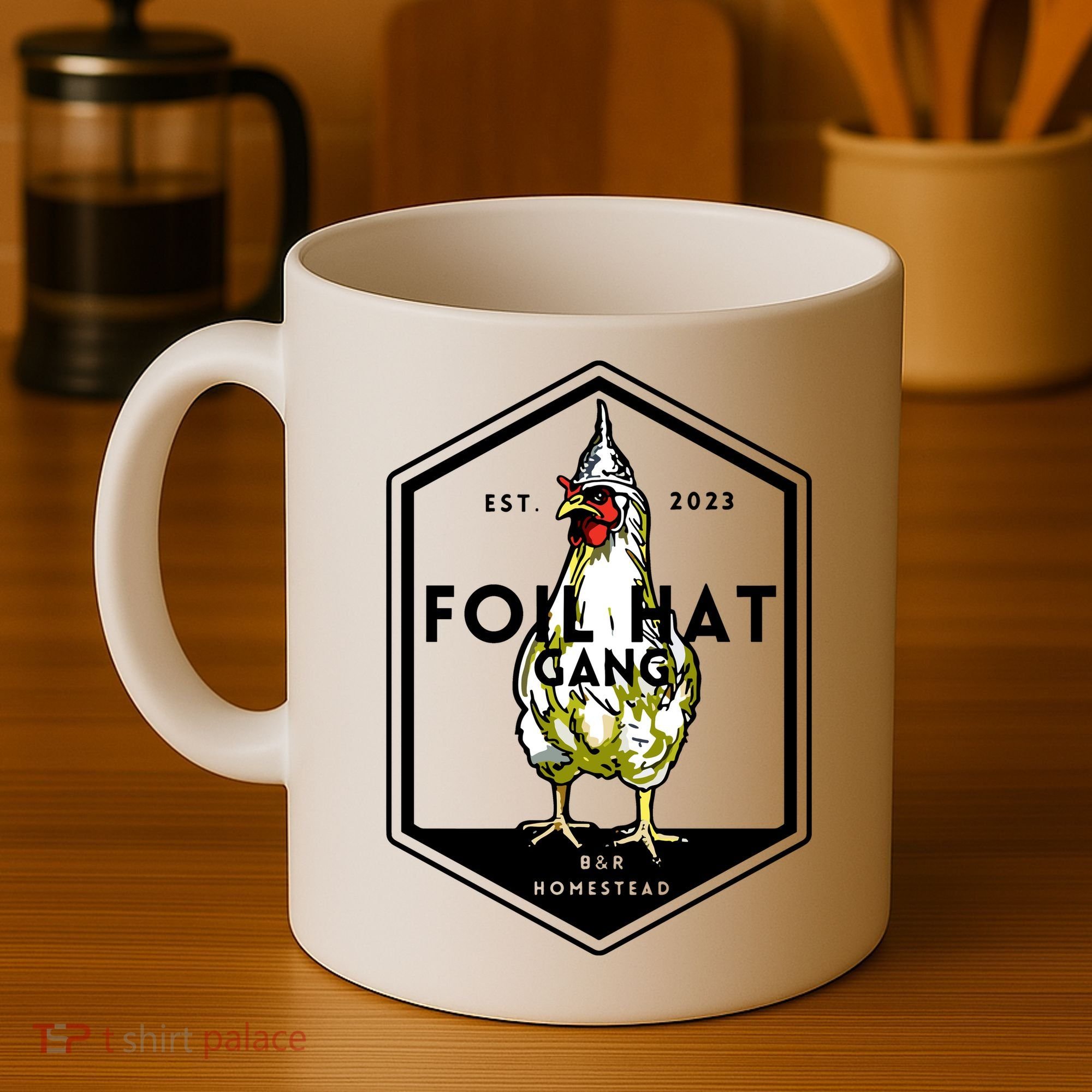 Jessica Rojas Foil Hat Gang Coffee Mug