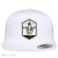 Jessica Rojas Foil Hat Gang Flat Bill Trucker Hat thumb 0